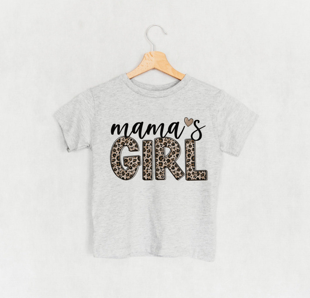 Mamas Girl | T-Shirt Leopard Print