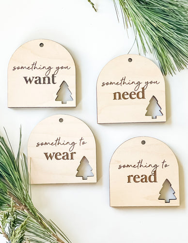 Personalized Gift Tags | Laser Cut/ Engraved