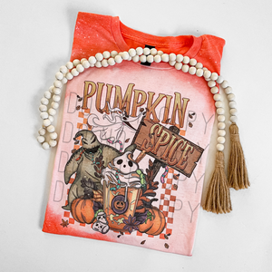 Pumpkin Spice NBC | Bleached T-Shirt