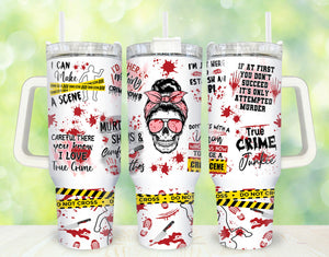 40oz Handle Tumbler | Serial Killers