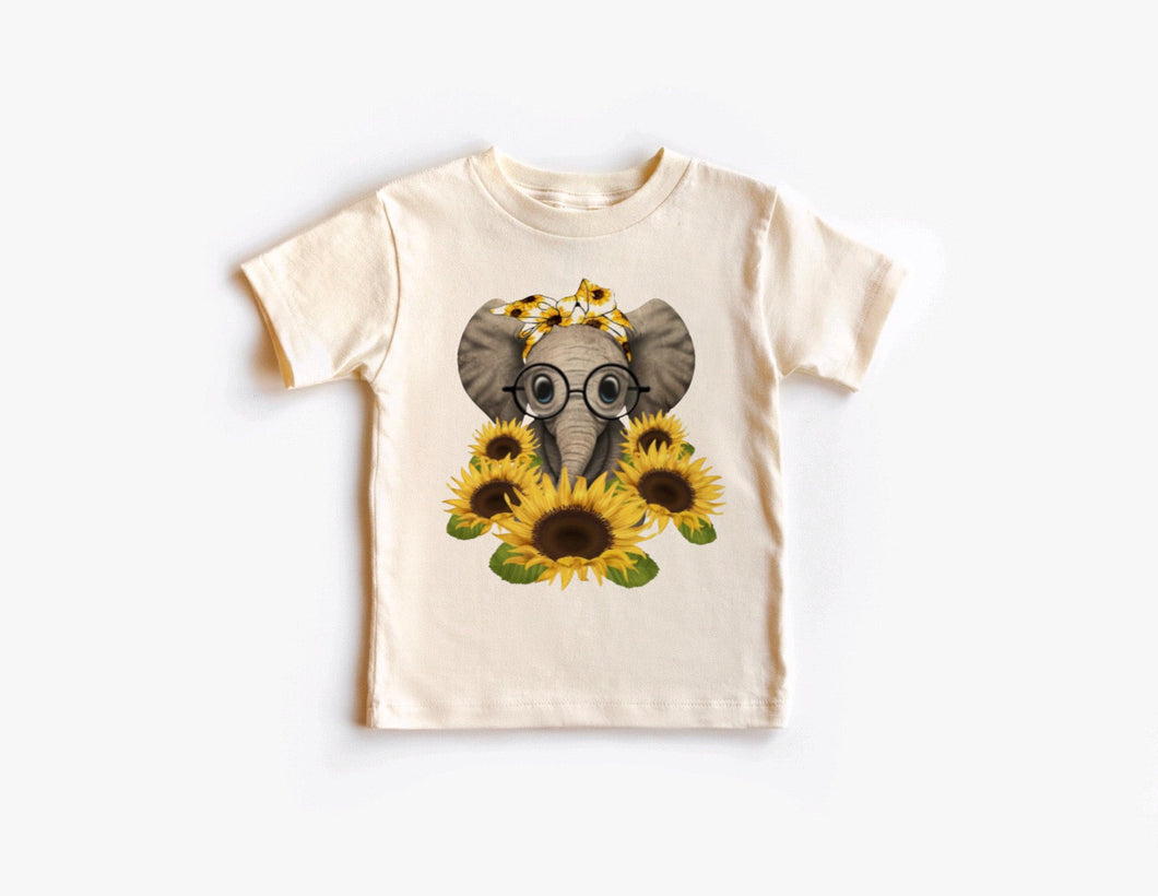 Sunflower Elephant | T-Shirt