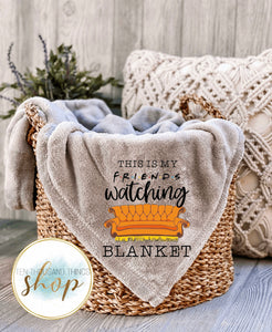 Grey Plush Blanket