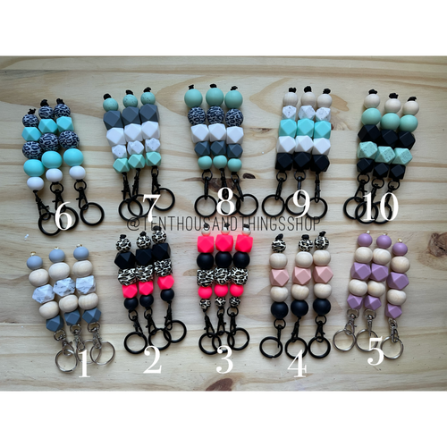 Soft Bead Keychain | Keychain