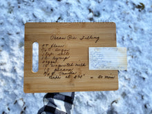 Load image into Gallery viewer, Family Recipe | Laser Engraved Cutting Board