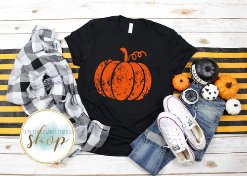 Orange Pumpkin T-Shirt