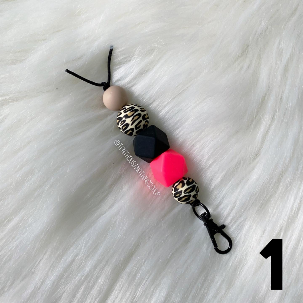 Soft Bead Keychain