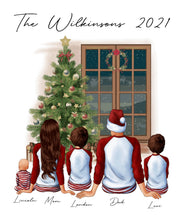 Load image into Gallery viewer, Family Clipart Ornament