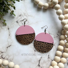 Load image into Gallery viewer, Leopard Laser Cut Earrings