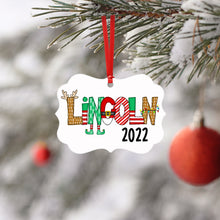 Load image into Gallery viewer, Custom Name Christmas Ornament